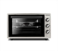 G3 Ferrari G10152 'Rostò 37 Forno Elettrico Ventilato, Raggiunge fino a 300° C, 37 Litri, Vetro doppio,1500W, Timer 90 min, Termostato regolabile, Luce interna, Accessori inclusi, Argento/Nero