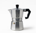 Mokarella La Classica Caffettiera Alluminio, Due Tazze 2 Alluminio, Argento/Nero, Italia