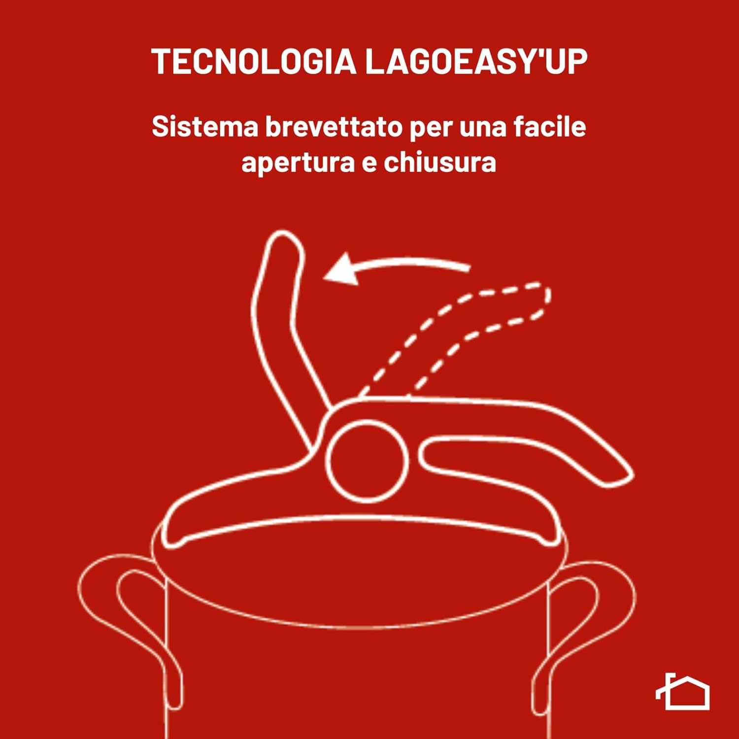 Lagostina Mia Pentola a Pressione 5 L in Acciaio Inox 18/10 Ø 22 cm, Pentola Induzione e Gas, Coperchio con Apertura Facilitata, Fondo a tre Strati, Lavabile in Lavastoviglie