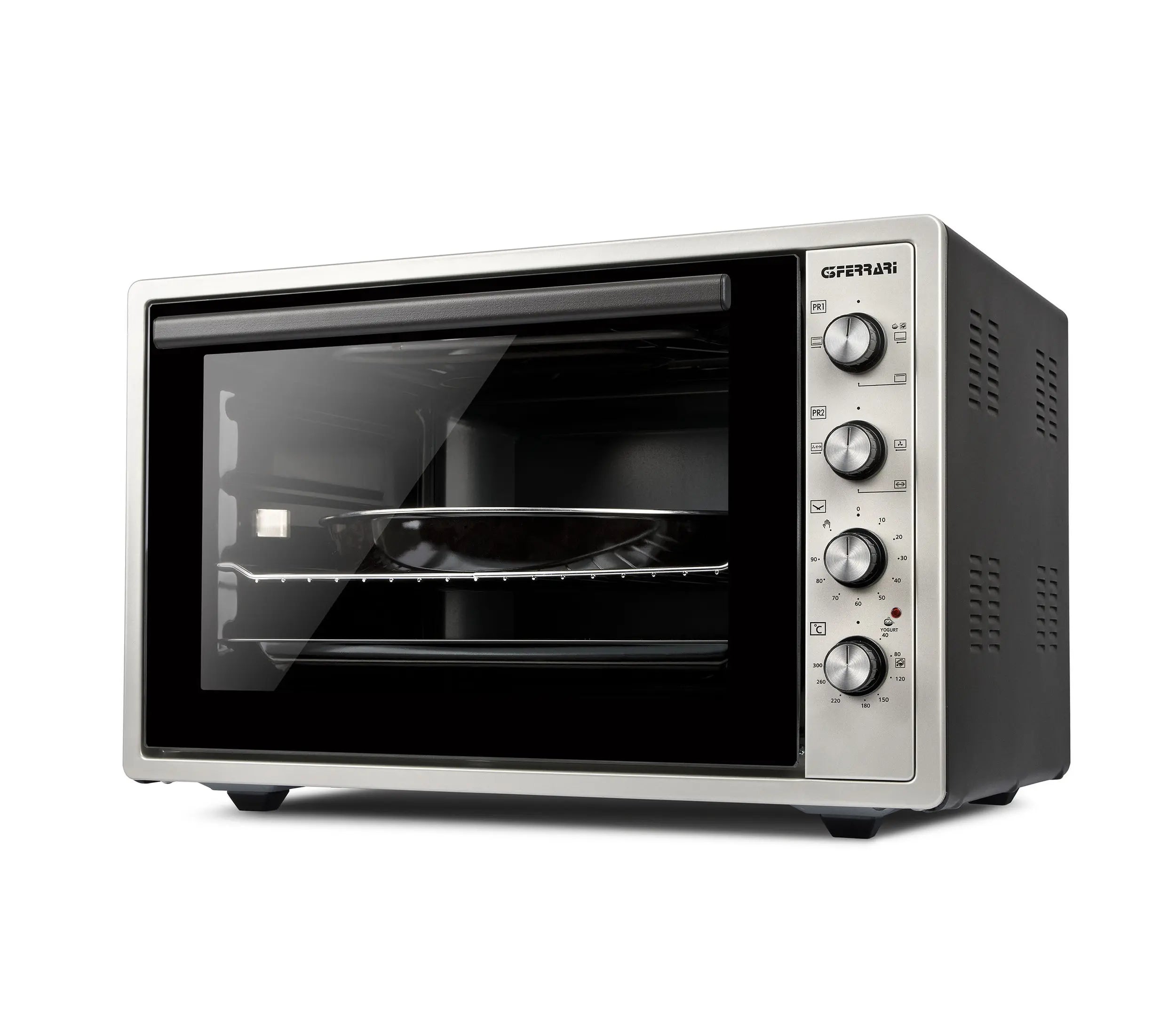 G3 Ferrari G10154 "Rostò 58" Forno Elettrico Ventilato Con Girarrosto, 58 Litri, 300°C [Classe di efficienza energetica F]
