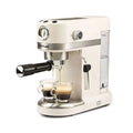 G3 Ferrari G10168 Amarcord Macchina da Caffè Espresso Automatica, Caffè in Polvere e Cialde, con Vaporizzatore per Cappuccino, 15 bar, 1350W, Linea Vintage