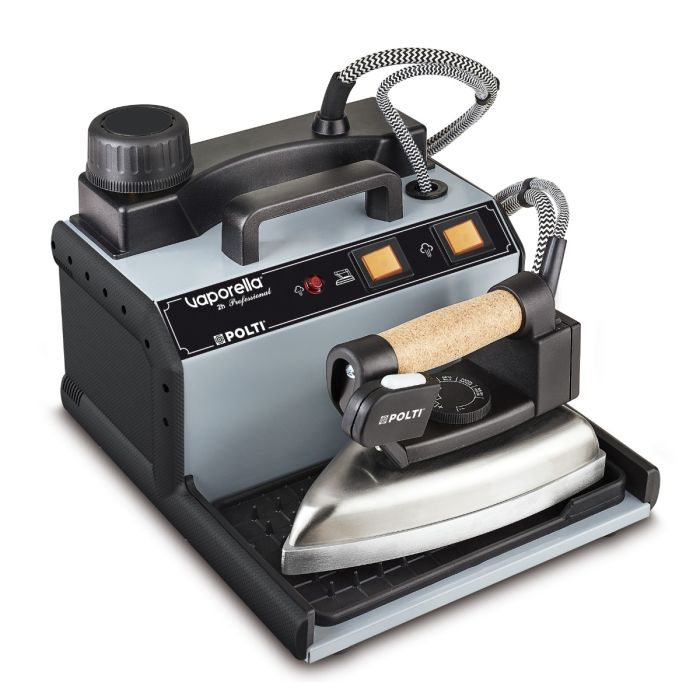 Polti Vaporella 2H Professional Ferro da Stiro a Vapore con Caldaia, Tappo di Sicurezza, 3 Bar [Classe di efficienza energetica F]